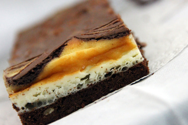 עוגת גבינה בראוניז שוקולד